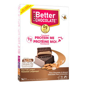 Protein Me Functional Chocolate with Benefits, Real Chocolate & Almond